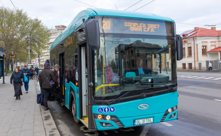 Primele autobuze electrice au intrat pe trasee